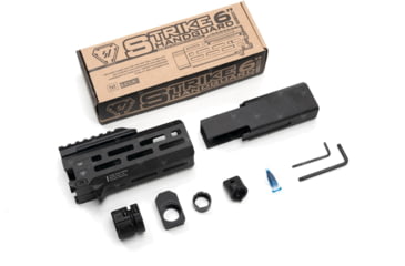 Image of Strike Industries 6 Handguard for CZ Scorpion EVO Pistol, Black, SI-CEVO-HG-6-BK