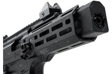 Image of Strike Industries 6 Handguard for CZ Scorpion EVO Pistol, Black, SI-CEVO-HG-6-BK