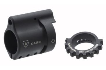 Image of Strike Industries 0.75 Gas Block, Collar Adjustable, Black, One Size, 708747548518
