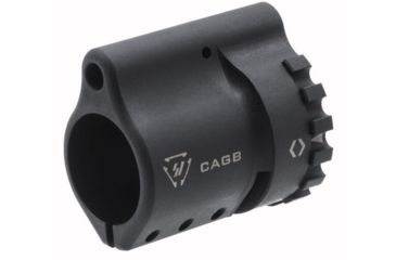 Image of Strike Industries 0.75 Gas Block, Collar Adjustable, Black, One Size, 708747548518