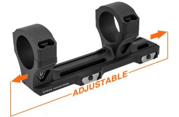 Image of Strike Industries Adjustable Scope Mount, Black, One Size, 793811763454