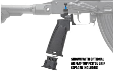 Image of Strike Industries AK Multi-Angle Pistol Grip, Black, One Size, SI-AK-MAPG-BK