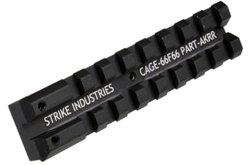 Image of Strike Industries AK ReAR Sight Rail for Low Profile Optics, Black, One Size, SI-AKRR