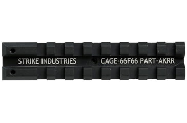 Image of Strike Industries AK ReAR Sight Rail for Low Profile Optics, Black, One Size, SI-AKRR