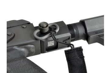 Image of Strike Industries AK Stock Adaptor Allows For The Replacement of Any Standard Fixed Ak Stock To Be Converted To Accept an AR Buffer Tube Assembly, Black SI-AK-SA