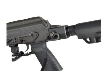 Image of Strike Industries AK Stock Adaptor Allows For The Replacement of Any Standard Fixed Ak Stock To Be Converted To Accept an AR Buffer Tube Assembly, Black SI-AK-SA