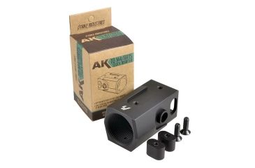 Image of Strike Industries AK Stock Adaptor Allows For The Replacement of Any Standard Fixed Ak Stock To Be Converted To Accept an AR Buffer Tube Assembly, Black SI-AK-SA
