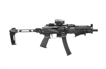Image of Strike Industries AKM/KP-9 M-LOK AK Handguard, 7.7in, Black, SI-AKM-KP9-POLY-HG-BK