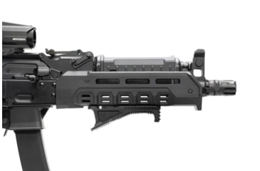 Image of Strike Industries AKM/KP-9 M-LOK AK Handguard, 7.7in, Black, SI-AKM-KP9-POLY-HG-BK