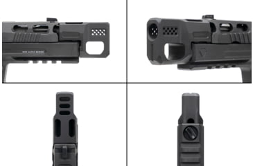 Image of Strike Industries Alpha Compensator, Black, Small, SI-SMC-COMP-S