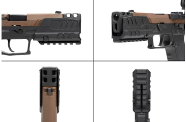 Image of Strike Industries Alpha Compensator, Black, Small, SI-SMC-COMP-S