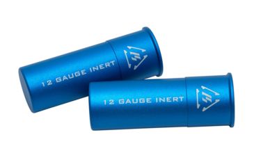 Image of Strike Industries Aluminum 12 Gauge Dummy Rounds, 2 Pack, Blue, One Size, SI-DR-AL-12GA-BLU
