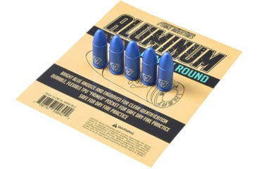 Image of Strike Industries Aluminum Dummy Rounds-9mm - 5PK, Blue, One Size, SI-DR-AL-9mm-BLU