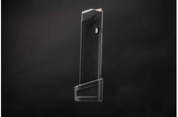 Image of Strike Industries Aluminum Extended Magazine Plate for Glock 17/ Glock 22, Black, SI-EMP-AL-G17-BK-5RD
