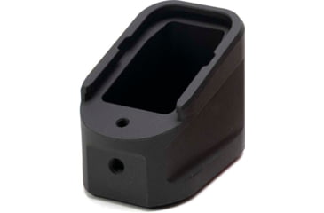 Image of Strike Industries Aluminum Extended Magazine Plate for Glock 17/ Glock 22, Black, SI-EMP-AL-G17-BK-5RD
