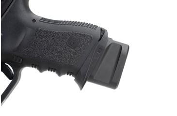 Image of Strike Industries Aluminum Extended Magazine Plate for Glock G19 9mm, Black, One Size, SI-EMP-AL-G19-BK