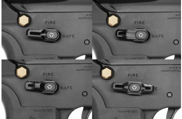 Image of Strike Industries Ambidextrous AR-15 Arc Switch for Modular Selector QD Switch AR Safety Selector, Black, One Size, SI-AR-MSS-ARC-BK