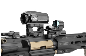 Image of Strike Industries Ambush with Rotatable Optic Mount, Red Dot Sight Mount, Black, One Size, SI-AMBUSH-ROM