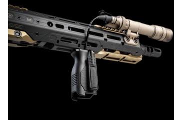 Image of Strike Industries Angeled Grip w/Cable Management Function, Long, Black, SIARCMAGL