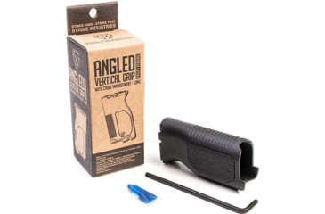 Image of Strike Industries Angeled Grip w/Cable Management Function, Long, Black, SIARCMAGL