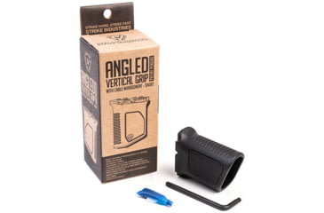 Image of Strike Industries Angeled Grip w/Cable Management Function, Short, Black, SIARCMAGS