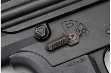 Image of Strike Industries AR-10 Enhanced Lower Receiver Parts Less Trigger, Hammer and Disconnector, Black, SI-AR10-E-LRPLT