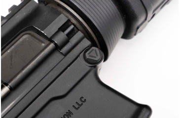 Image of Strike Industries AR-10 Enhanced Lower Receiver Parts Less Trigger, Hammer and Disconnector, Black, SI-AR10-E-LRPLT