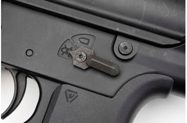 Image of Strike Industries AR-10 Enhanced Lower Receiver Parts Less Trigger, Hammer and Disconnector, Black, SI-AR10-E-LRPLT
