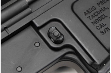 Image of Strike Industries AR-10 Enhanced Lower Receiver Parts Less Trigger, Hammer and Disconnector, Black, SI-AR10-E-LRPLT
