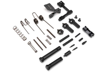 Image of Strike Industries AR-10 Enhanced Lower Receiver Parts Less Trigger, Hammer and Disconnector, Black, SI-AR10-E-LRPLT