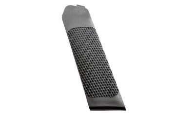 Image of Strike Industries AR-15 Accuracy Grip comes with a Main Body, Two 2 Blank Panels and Eight 8 Selectable Trigger Finger Extenders TFE, Black MAS-GRP-AR-01