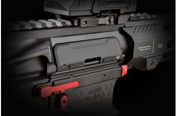 Image of Strike Industries AR Aluminum Dust Cover Standard, Black, One Size, 708747547092