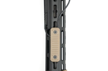 Image of Strike Industries AR Cable Management Rail Cover - Long, 2pc/set, FDE, One Size, SI-AR-CM-COVER-L-FDE