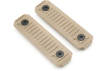 Image of Strike Industries AR Cable Management Rail Cover - Long, 2pc/set, FDE, One Size, SI-AR-CM-COVER-L-FDE