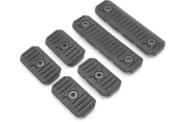 Image of Strike Industries AR Cable Management Rail Cover - Short, 2pc/set, Black, One Size, SI-AR-CM-COVER-S-BK