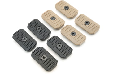 Image of Strike Industries AR Cable Management Rail Cover - Short, 2pc/set, FDE, One Size, SI-AR-CM-COVER-S-FDE