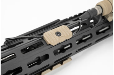 Image of Strike Industries AR Cable Management Rail Cover - Short, 2pc/set, FDE, One Size, SI-AR-CM-COVER-S-FDE