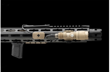 Image of Strike Industries AR Cable Management Rail Cover - Short, 2pc/set, FDE, One Size, SI-AR-CM-COVER-S-FDE