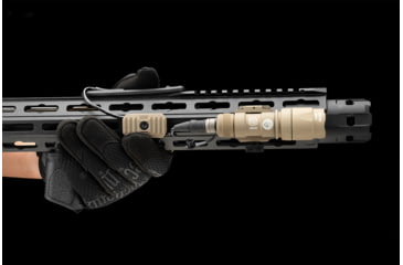 Image of Strike Industries AR Cable Management Rail Cover - Short, 2pc/set, FDE, One Size, SI-AR-CM-COVER-S-FDE