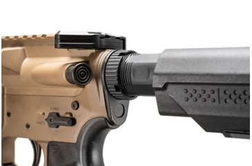 Image of Strike Industries AR Castle Nut, Black, One Size, SI-AR-ACN-BK