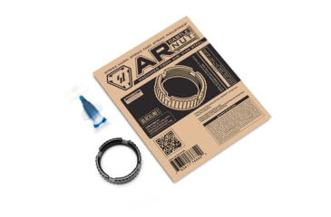 Image of Strike Industries AR Castle Nut, Black, One Size, SI-AR-CN-BK