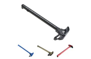 Image of Strike Industries AR Charging Handles, Black, Blue, Flat Dark Earth, Red