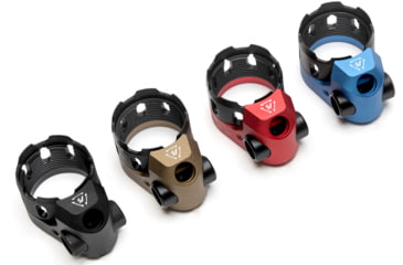 Image of Strike Industries AR Enhanced Castle Nut &amp; Extended End Plate