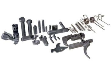 Image of Strike Industries AR Enhanced Lower Receiver Parts with Trigger, Hammer&amp;Disconnect, BLACK, NSN N, SI-AR-E-LRPTH