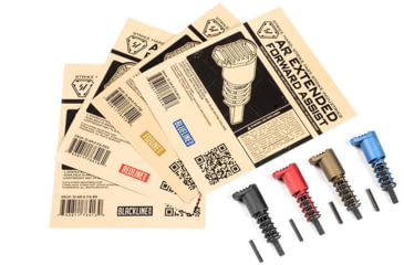 Image of Strike Industries AR Extended Forward Assist, Black, One Size, SI-AR-E-FA-BK