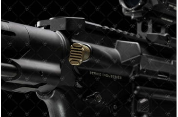 Image of Strike Industries AR Extended Forward Assist, FDE, One Size, SI-AR-E-FA-FDE