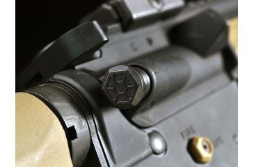 Image of Strike Industries AR Forward Assist with Unique Design, Black SI-AR-FA-BK