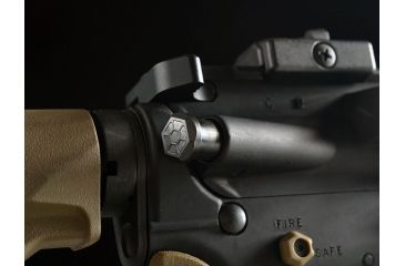 Image of Strike Industries AR Forward Assist with Unique Design, Black SI-AR-FA-BK