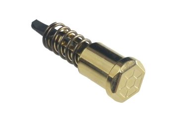 Image of Strike Industries AR Forward Assist with Unique Design, Gold SI-AR-FA-GC