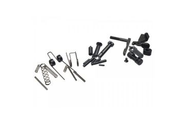 Image of Strike Industries AR Lower Receiver Parts, Less Trigger, Hammer, Trigger Guard, Pistol Grip Assembly., Black SI-AR-LRPLT